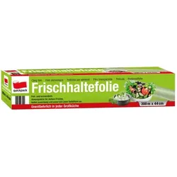 Frischhaltefolie Box Quickpack 44 cm breit, 300 m schmiegt sich nahezu allen Formen an