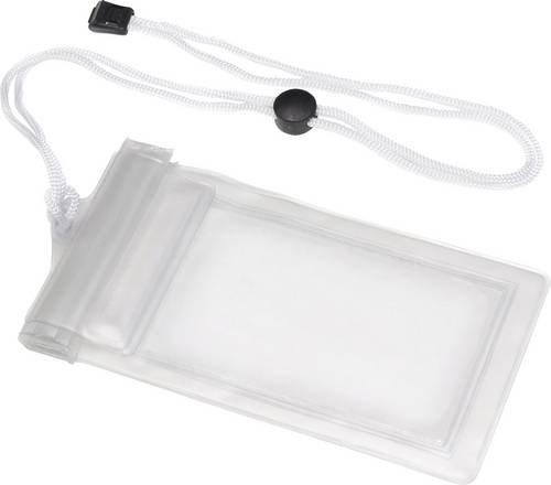 Wasserdichter Beutel (B x H) 100mm x 190mm Schwarz, Transparent 1St.