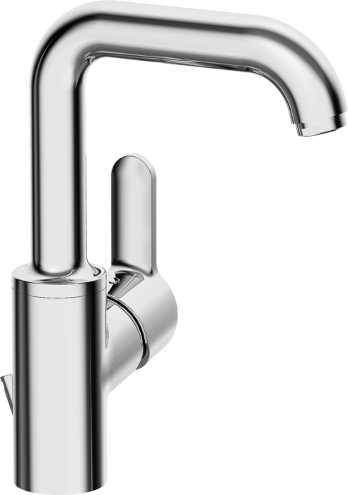 Waschtischarmatur Hansaprimo 49542203 chrom, schwenkbar, mit Ablaufgarnitur