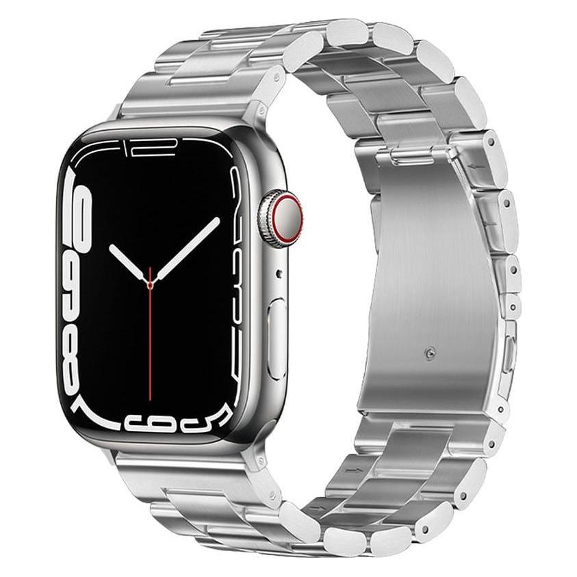 Forcell Strap F-DESIGN FA10 stainless steel strap for APPLE Watch 38 / 40 / 41 mm silver (Stainless Steel) (5903396222849)