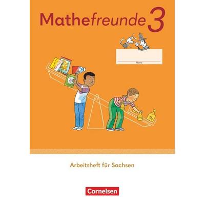 Mathefreunde - Ausgabe Sachsen 2022 - 3. Schuljahr, Taschenbuch von , Cornelsen Verlag, 978-3-464-81134-4