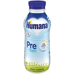 HUMANA PRE Anfangsmilch 5HMO trinkfertig 470 ml