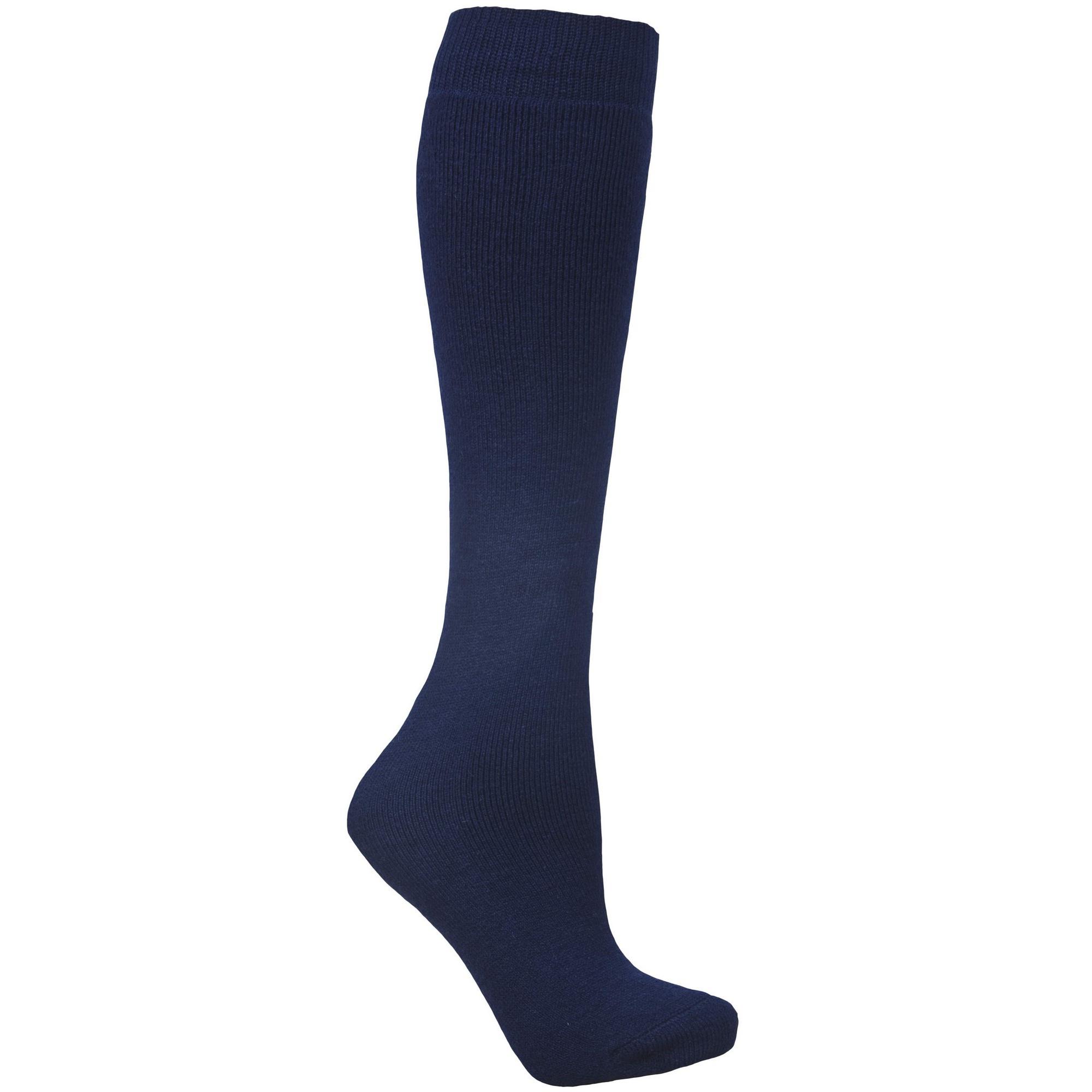 Trespass Volwassenen Unisex Buisvormige Luxe Wollenmix Skibuis Sokken (Marineblauw)