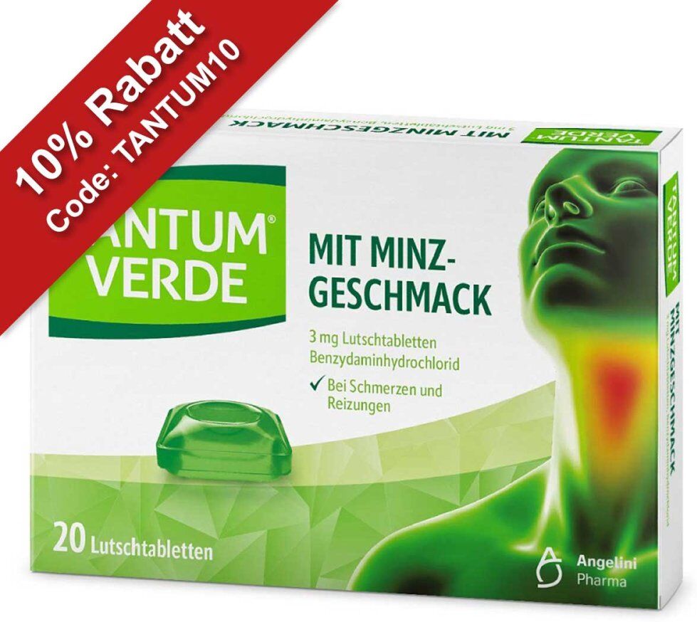 Tantum Verde 3 mg Lutschtabletten Minzgeschmack