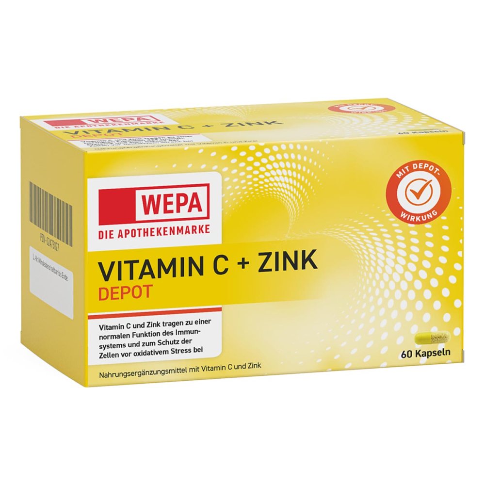 WEPA Apothekenbedarf GmbH & Co KG Wepa Vitamin C+Zink Kapseln 17935077