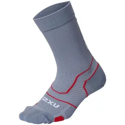 2XU, Unisex, Sportsocken, Vectr Cushion Crew (M), Weiss