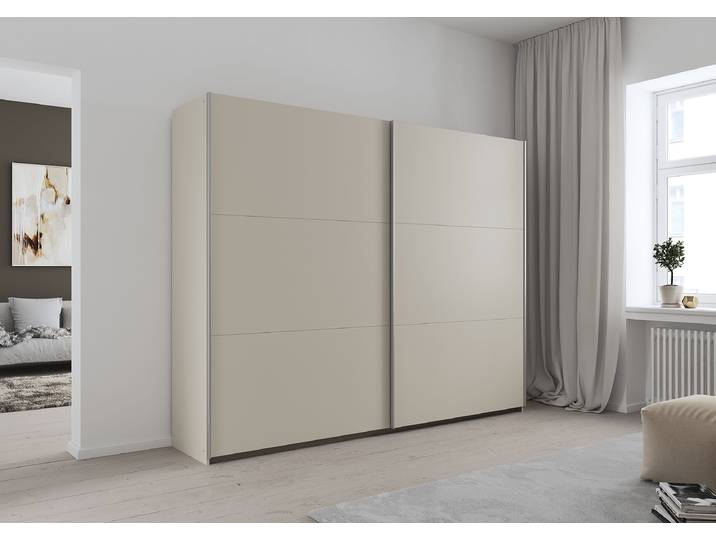 Schwebetürenschrank Aurelio 261cm Beige/Kaschmir Classic