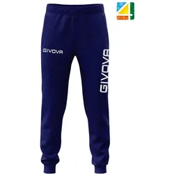 Givova, Unisex, Sporthose, Mod. Moon Big Logo (S), Blau