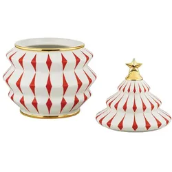 Alessi Delight, Vorratsbehälter, Gold, Rot, Weiss
