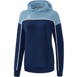 ERIMA Damen Kapuzensweat CHANGE hoody, Größe 40 in Blau Blau