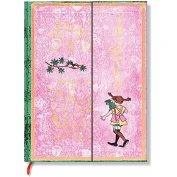 Paperblanks, Heft + Block, Hardcover Notizbücher - Astrid Lindgren, Pippi Langstrumpf - Ultra - Liniert (Liniert, Harter Einband)