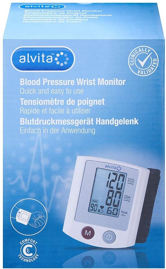 Alvita Blutdruckmessgerät Handgelenk