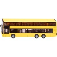 1884 SUPER MAN Doppelstock-Linienbus, Modellfahrzeug gelb