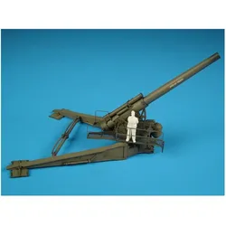 Hauler M1 240mm howitzer IN FIRE POSITION