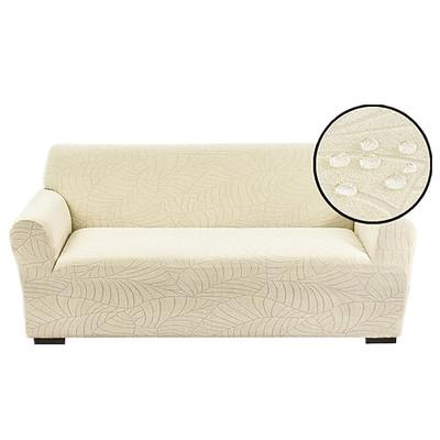 Minimalistischer Luxus-Jacquard-Sofabezug, dehnbar, komplett, elastisch, kratzfest, staubdicht, schützt vor Katzenkratzern