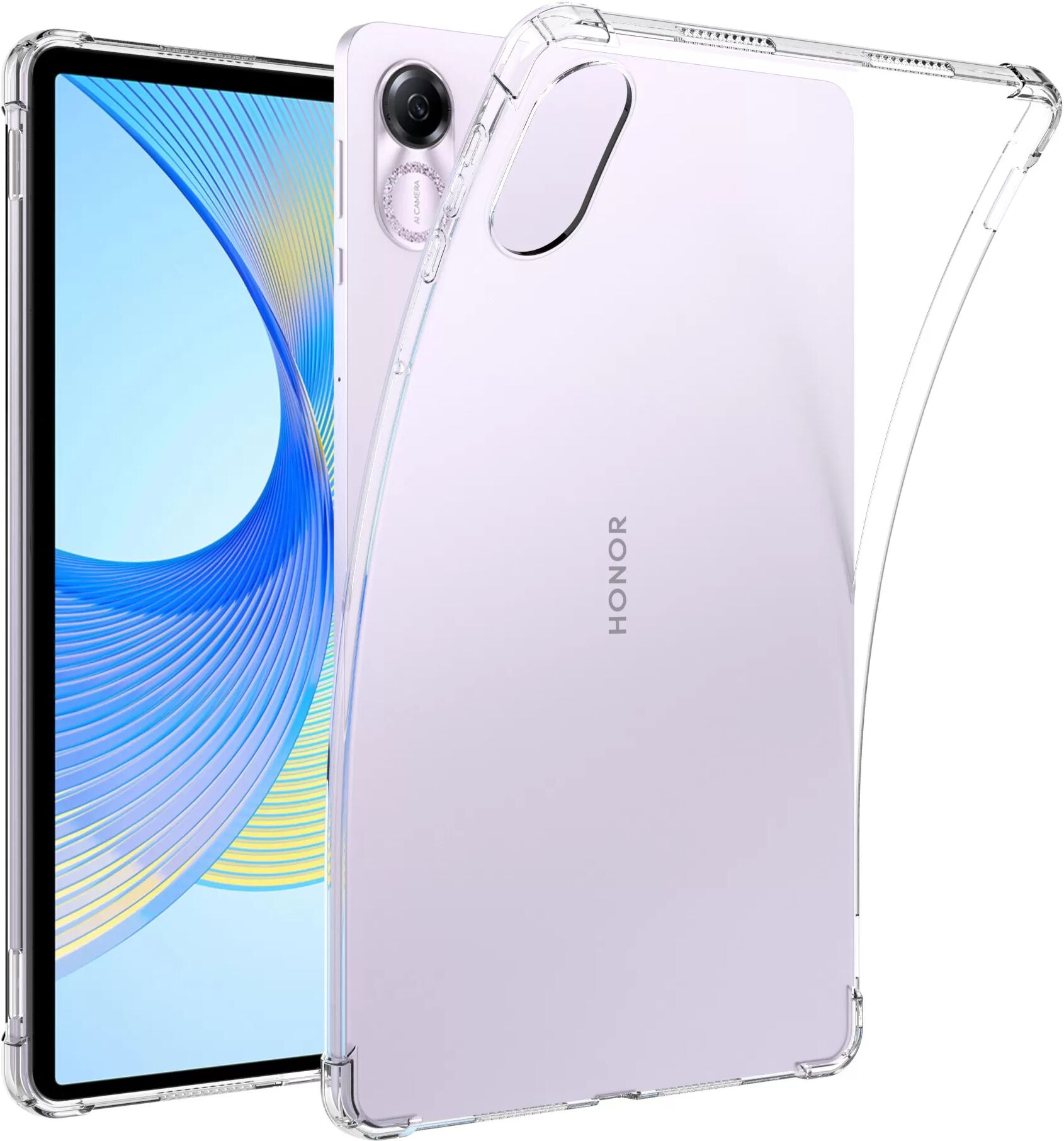 INF Coque de Protection Transparente pour Galaxy Tab S7 2020 (SM-T870/T875) compatible avec Samsung - Coque TPU Slim Anti-chocs