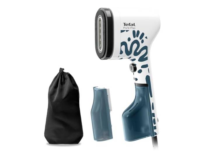 Tefal Pure POP Home & Travel Kledingstomer, twee waterreservoirs DT2040