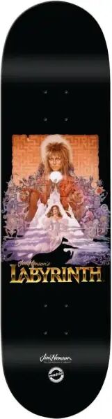 Skateboard Deck Madrid x Labyrinth (8" - Poster)