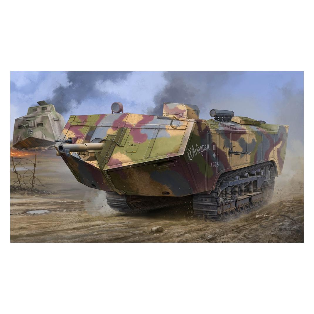 Hobby Boss French Saint-Chamond Heavy Tank-Late (83860)