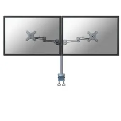 Neomounts FPMA-D935D Monitorhalterung für 2 Monitore mit Tischklemme, silber