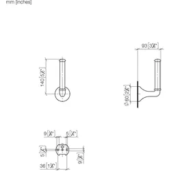 Dornbracht Reserve-Papierrollenhalter MADISON  83590361-42