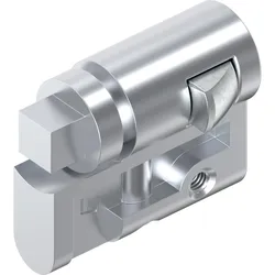 ABN FZ4 Profil-Halbzylinder Vierkant 8mm Vierkant 8mm