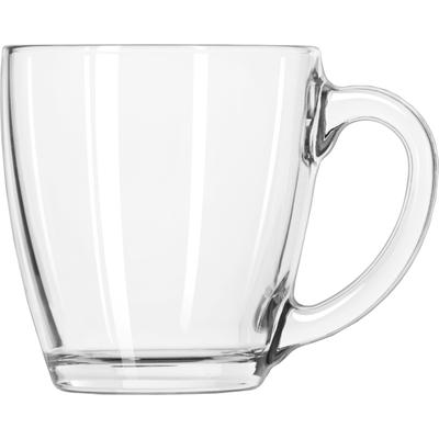 Gläser-Set LIBBEY "Tasse -TAPERED-, 458 ml, Ø 10 cm, H: 10,5 cm, 6er Set", transparent, H:10,5cm Ø:10cm, Glas, Trinkgefäße, hochwertig verarbeitet, im modernen Design