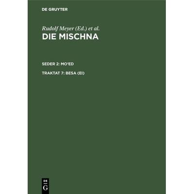 Besa (Ei), Gebundene Ausgabe von , De Gruyter, 978-3-11-005232-9