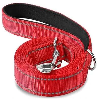 Uplifted Finds Reflective Multi Length Training & Walking Leash red 2.5 X 120 Cm
