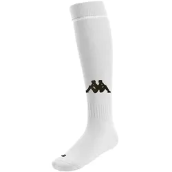 Kappa, Unisex, Sportsocken, Penao High Match Stutzen x3 (43 - 46), Weiss