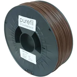 Purefil Filament (ABS, 1.75 mm, 1000 g), 3D Filament, Braun