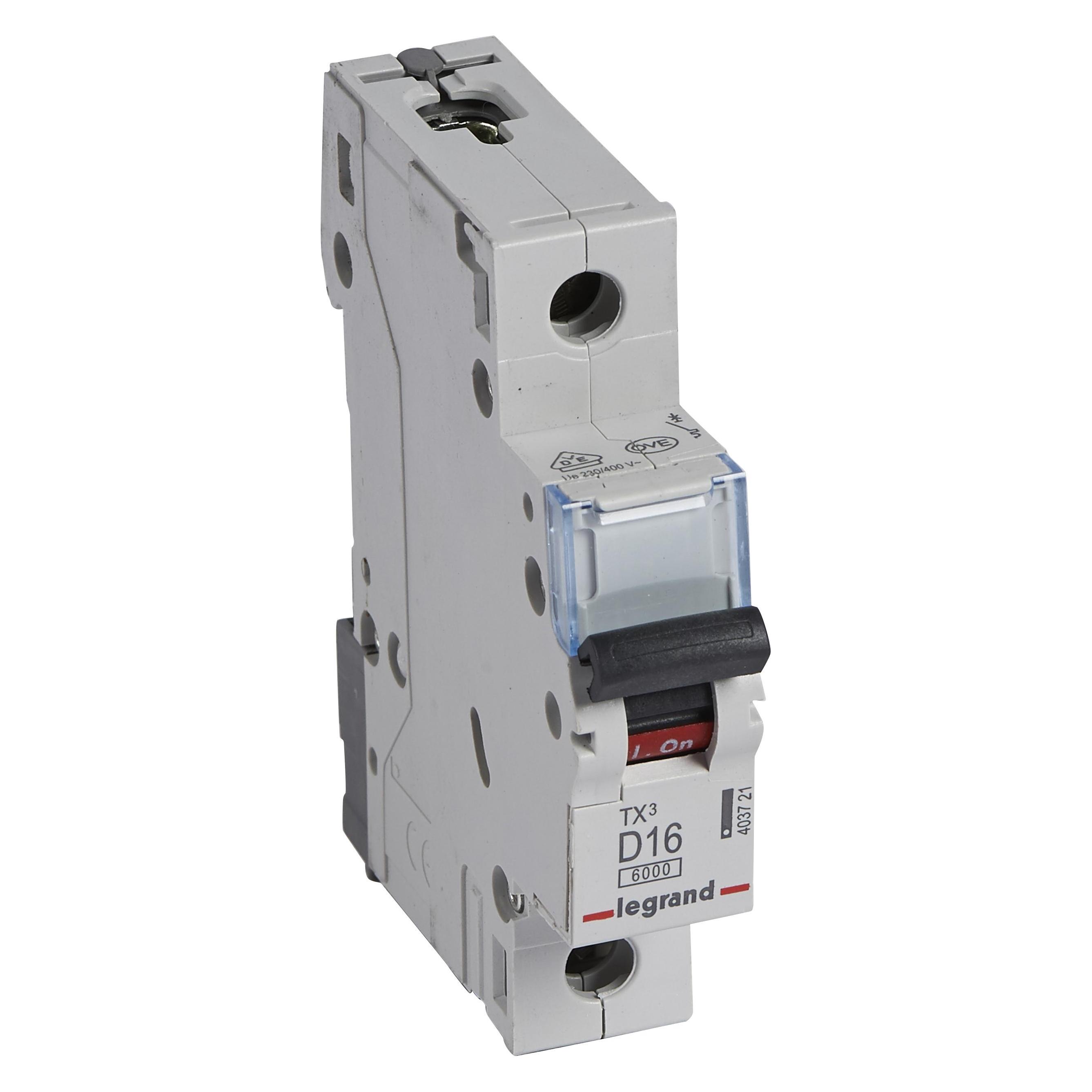 Legrand TX3 Leitungsschutzschalter D-Charakteristik (403721)