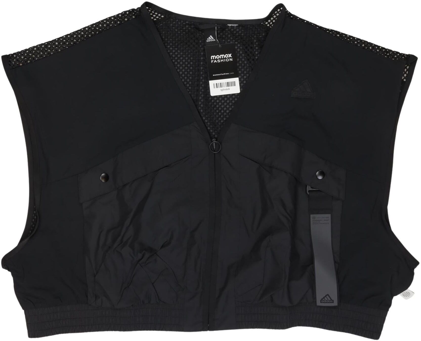 Adidas Damen Weste, Schwarz, Gr. 3Xl, Synthetik - Second Hand
