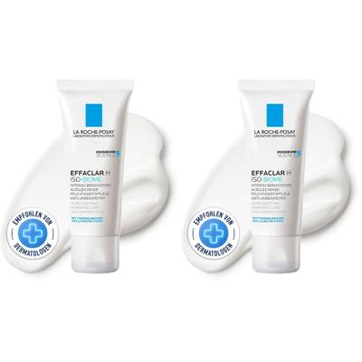 La Roche Posay Effaclar H Iso-Biome Feuchtigkeitspflege x2 2x40 ml Creme
