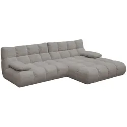ECKSOFA VIVIEN Grau Cord