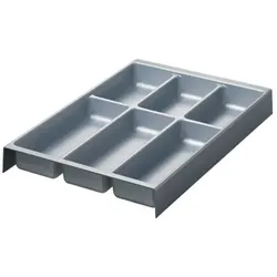 Werkstarck Besteckeinsatz Mono, Besteckkasten, Grau