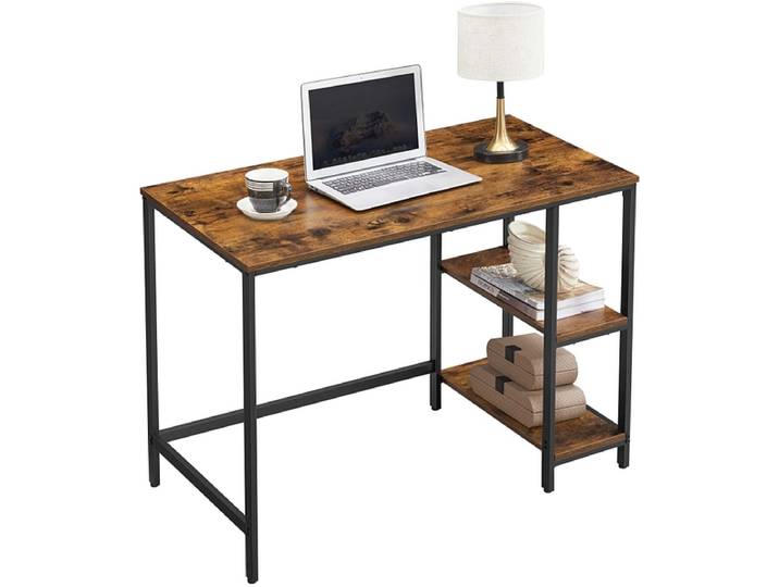 Schreibtisch SONGMICS RUSTIK 50x100x75cm braun