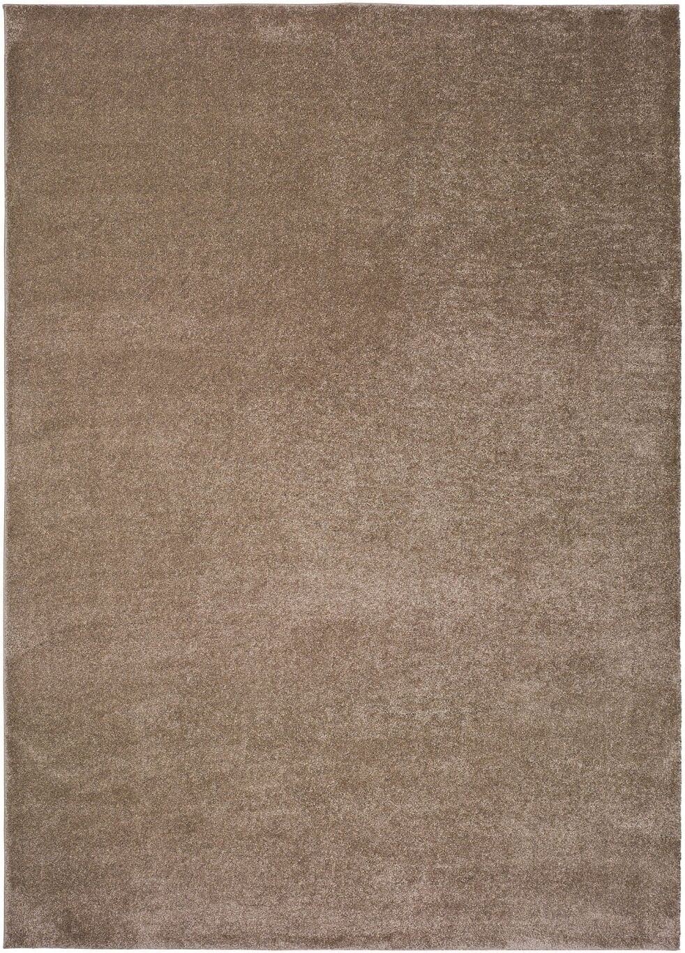 Atticgo Tapis uni beige 120x170 cm Beige 170x2x120cm