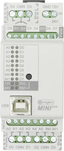 Controllino MINI pure 100-000-10 SPS-Steuerungsmodul 12 V/DC, 24 V/DC
