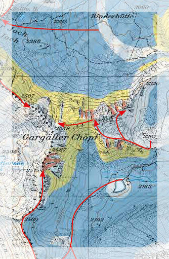 Carte Freeride - Montafon   Freeride Map