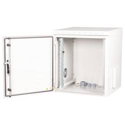 ROLINE 19-Zoll Wandgehäuse Pro 12 HE, 600x600 BxT IP55 outdoor grau 26.21.0087