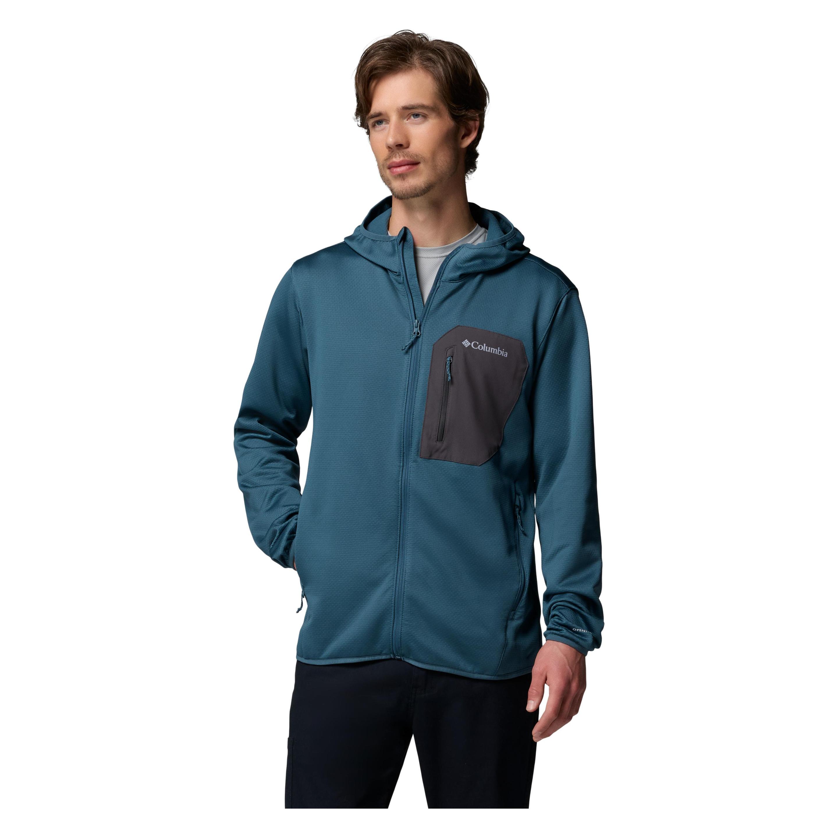 Columbia Tall Heights Hdd Grid Fleece Full Zip (L) (729654)