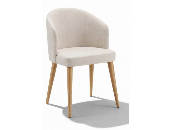 JVmoebel Polsterstuhl Weißer Polsterstuhl für Esszimmer und Küche, Made in Europa