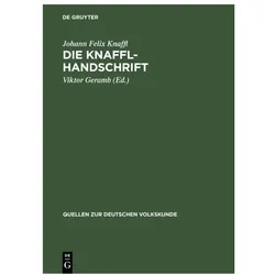 Die Knaffl-Handschrift, Fachbücher von Johann Felix Knaffl