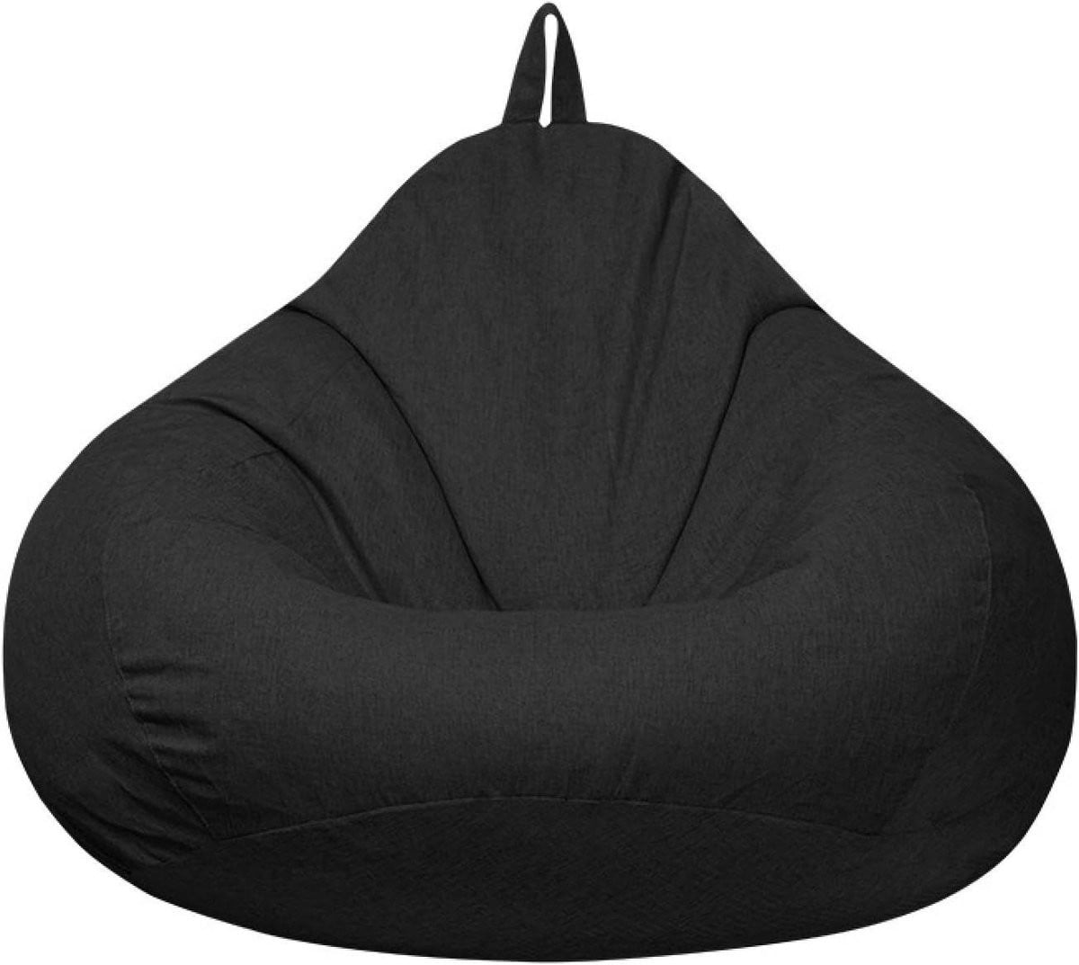 Zitzak Stoelhoes Luie Bankhoes van Ademend Linnen Materiaal - 90 x 110 cm - A-1