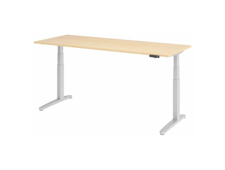 XBHM 20 SS Schreibtisch elektrisch höhenverstellbar Ahorn