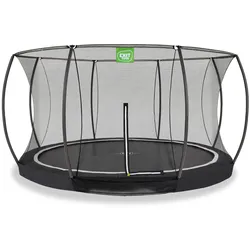 EXIT Black Edition Bodentrampolin ø427cm - schwarz
