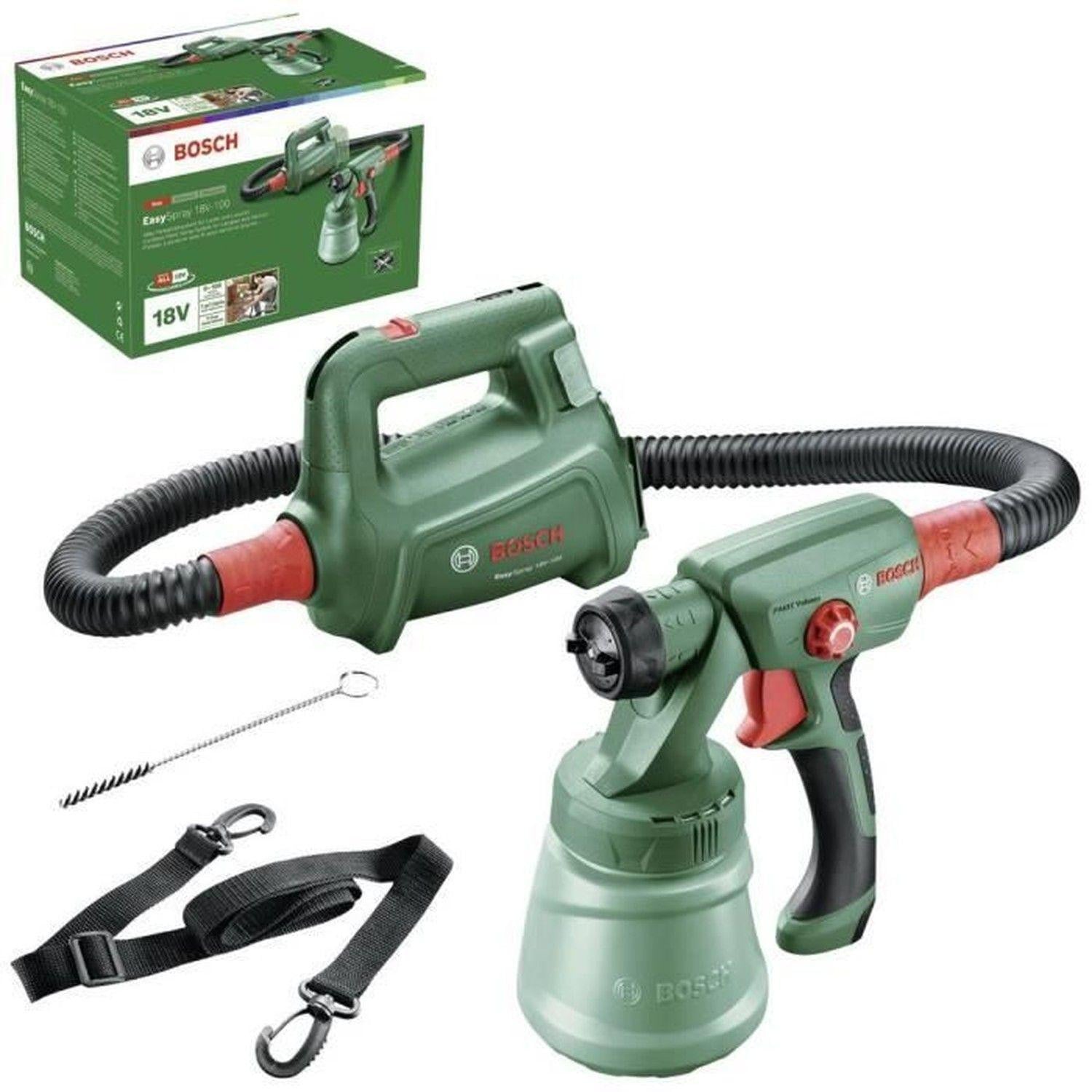Bosch EasySpray 18V-100 Accu-verfspuitsysteem, Groen