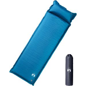 vidaXL Isomatte 4007125, türkis, selbstaufblasend, 190 x 64 x 3cm, 1250g, mit Kopfkissen