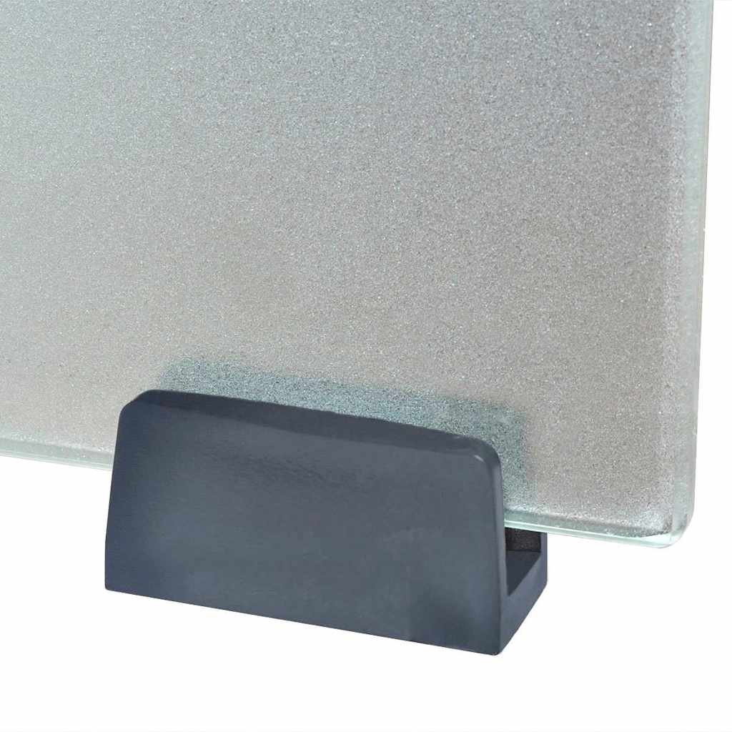 vidaXL Porte double coulissante Verre